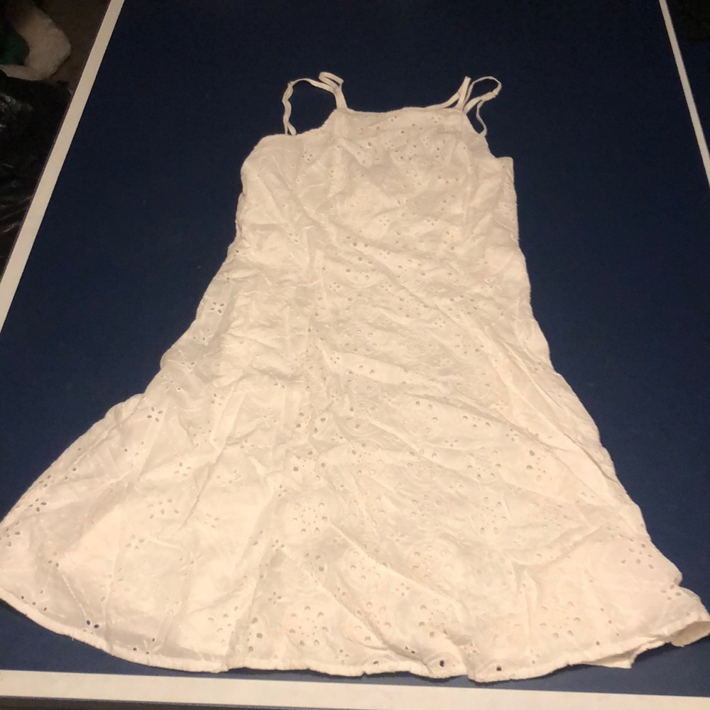 Hollister white dress